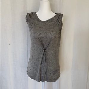 Isabel Marant sleeveless T-shirt grey XS
